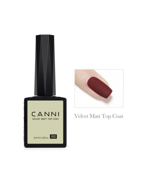 Matte Top Coat Hema Tpo Free 9ml Canni