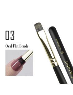 Pincel de gel Plano Ovalado...