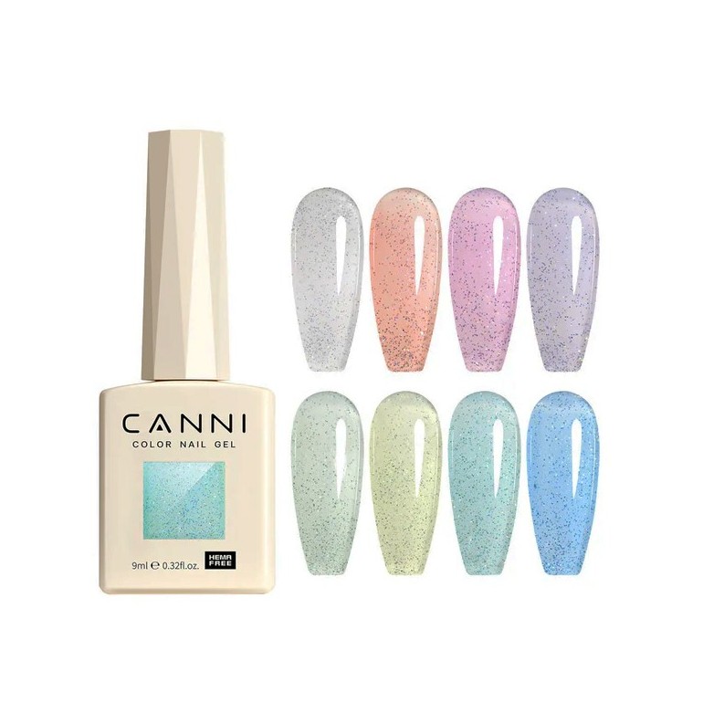 Esmalte Permanente Fairy Glitter Hema Tpo Free Series 9ml CanniEsmaltes Permanentes UñasEsmalte Permanente Fairy Glitter Hema Tpo Free Series 9ml CanniEsmaltes Permanentes Uñas